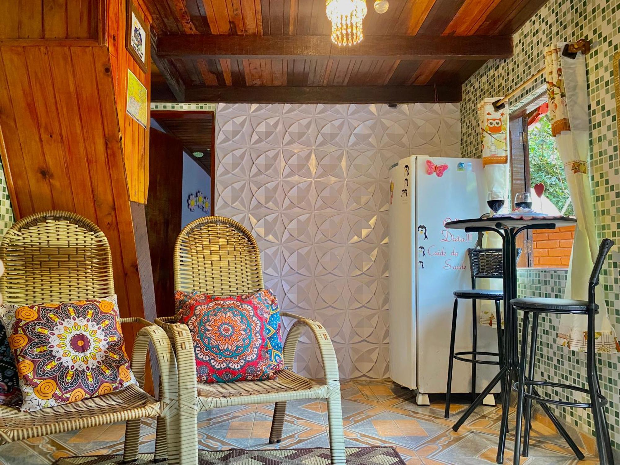 Апартаменты Chale 1 Alto Na Montanha, Com Lareira E Wi-Fi Висконди-ди-Мауа Экстерьер фото